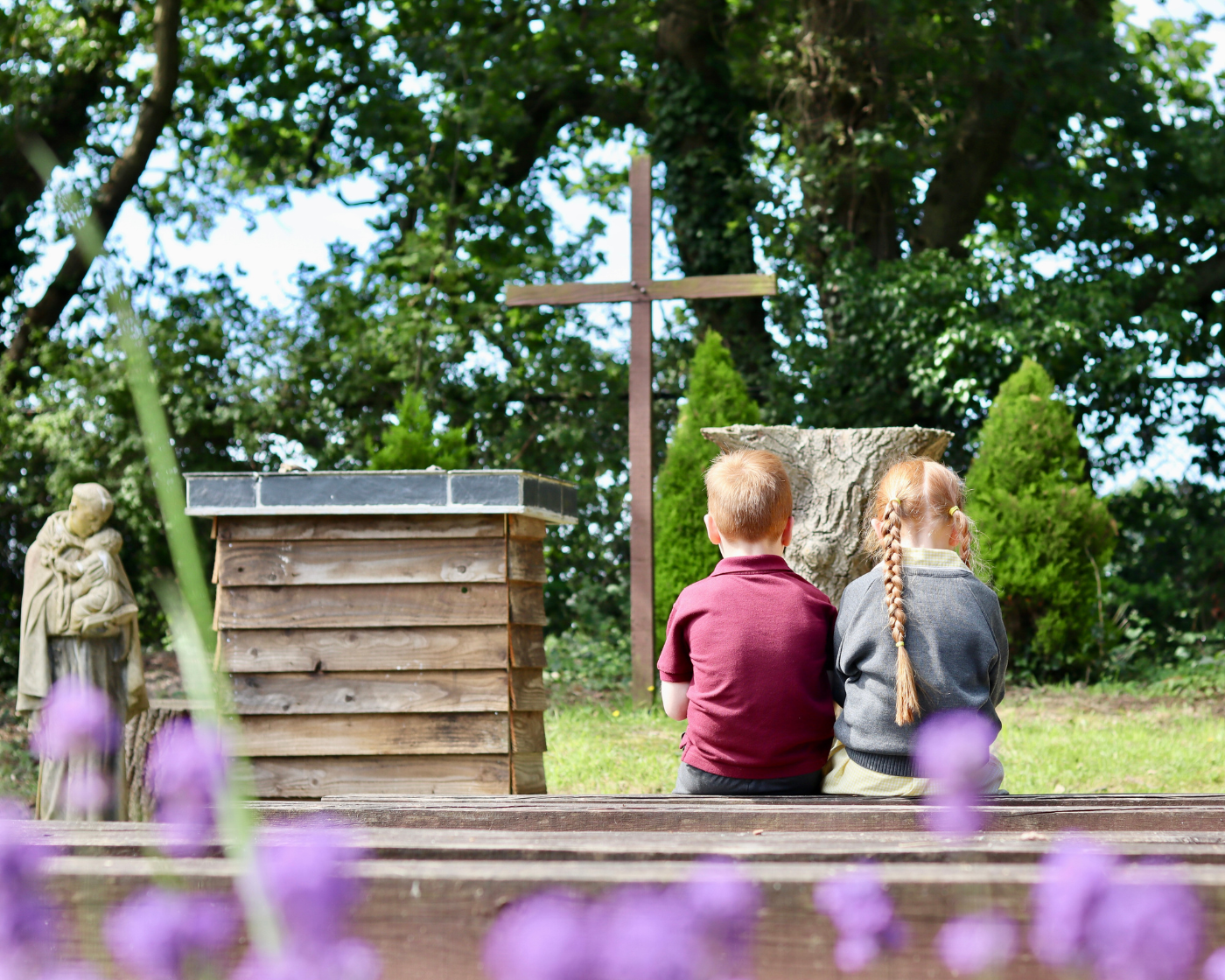 Our prayer garden